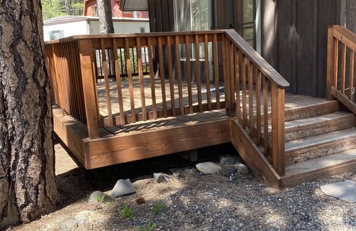 Munds Park Cabin | Cute cabin on quiet lot with lots of pines Dog Friendly