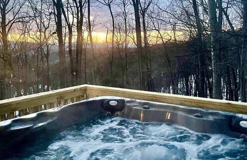 Linden Cabin | Cute cabin retreat near Shenandoah National Park and pet friendly!