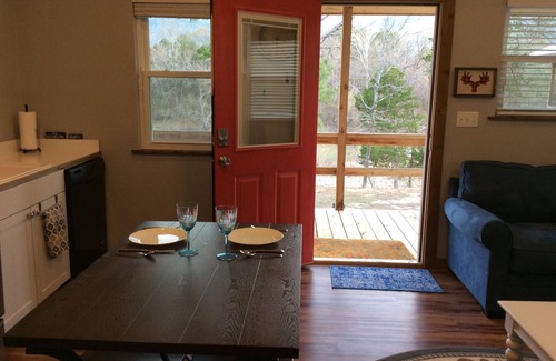 Nashoba Cabin | Cute Cottage River Front! Hot Tub after June 20, kayak & fish RiverBird Lodging.