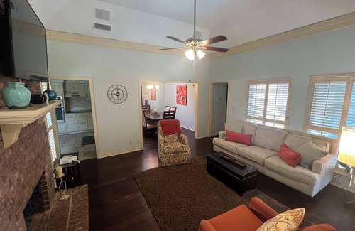 Garland House | Cute cozy cottage with in-ground lap pool! Enjoy the summer in the back yard!
