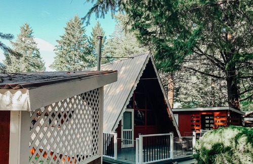 Packwood Cabin | Cute & Cozy Packwood Cabin with Private Hot Tub!