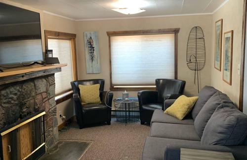 Big Arm Cabin | Cute lakefront cabin with private dock. Pet Friendly