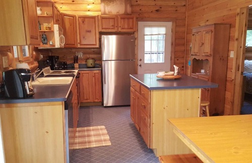 Central Lake Cabin | CUTE LOG CABIN WITH SHARED FRONTAGE ON TORCH LAKE