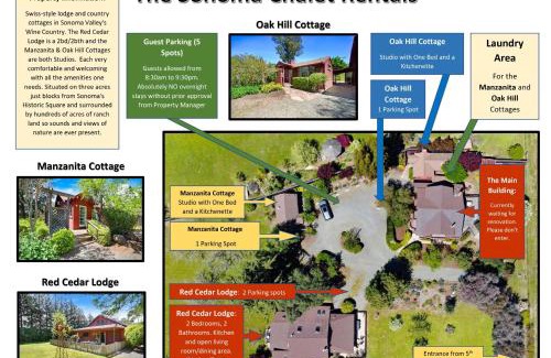 Sonoma House | Cute One Room Bungalow In Sonoma- Includes Wine Tasting Passport