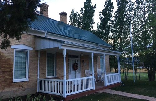 Scipio House | Cute pioneer brick house in the country