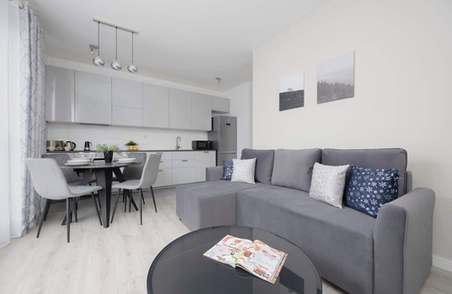 Mokotow Apartment | Cybernetyki 6 | Family Apartment & A/C | Parking