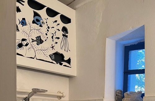 Aegiali House | Cycladian house on the sea Aigiali Potamos