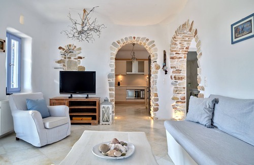 Santa Maria Villa | Cycladic Villa, Blue Stories.