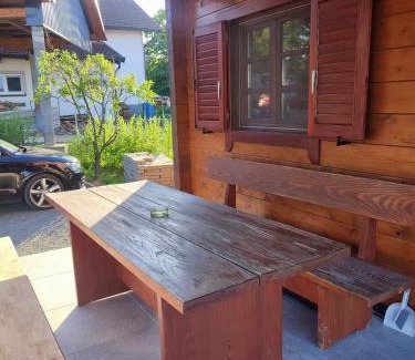 Brckovljani House | Cypres, modern wooden house with free parking