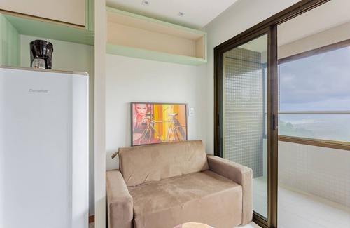 Costa Azul Apartment | CZ01 Lindo Quarto e Sala com Vista Mar