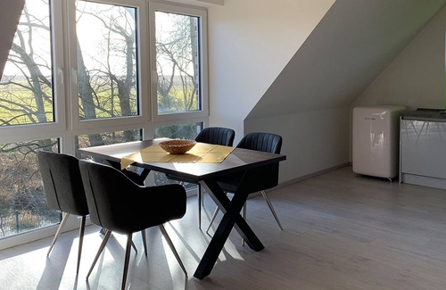 Vollerwiek Apartment | Dünentraum, Ferienwohnung in "De Feerjenhusen" am Haubarg von Vollerwiek