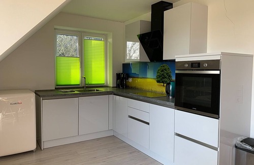 Vollerwiek Apartment | Dünentraum, Ferienwohnung in "De Feerjenhusen" am Haubarg von Vollerwiek