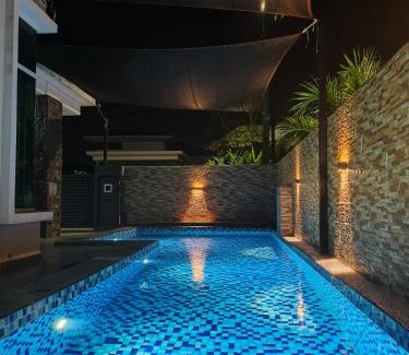 Durian Tunggal Villa | D'ZAHRA HOME - with 30ft private pool