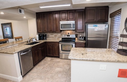 Gulf Lagoon Beach Condo | D1006-Additional private balcony, 3 Gulf-Front pools
