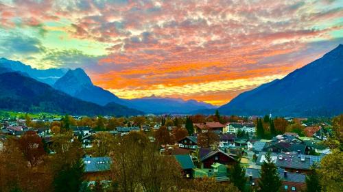 Garmisch-Partenkirchen Apartment | Dachterrasse Panorama-Glück I