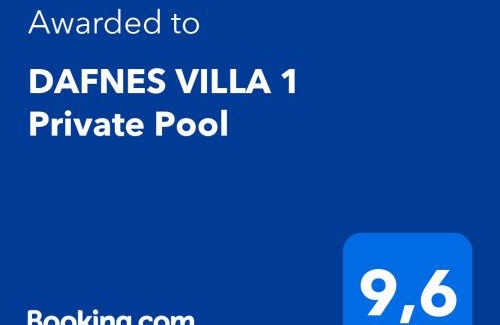 Perivolos Villa | DAFNES VILLA 1 Private Pool