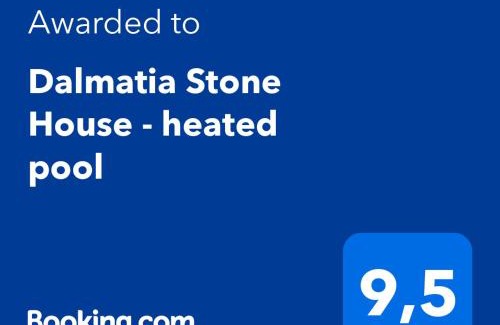 Central Dalmatia House | Dalmatia Stone House - heated pool