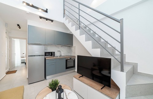 Ofrinion Villa | Danai & Palm Residential Complex-Two-Bedroom Loft with Pool Access
