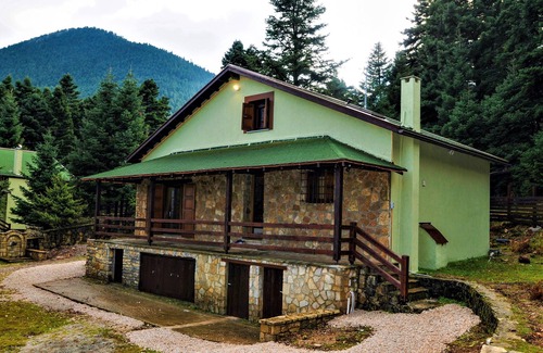 Eptalofos Villa | Dandy Villas Elatodasos - Chalet Artemis - Fir Forest - Jeep & Nature Lovers