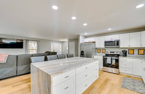 Danville House | Danville Herrington Lake Retreat w/ Deck & Hot Tub