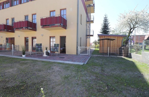 Ostseebad Wustrow Apartment | Das Appartement Befindet Sich im Erdgeschoss des Deutschen Hauses und ist für ma