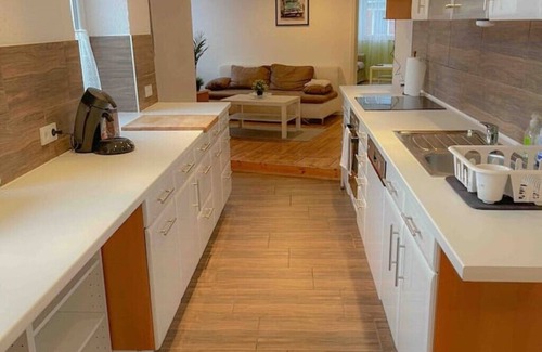 Osthofen Apartment | Das Haus am Bach-schöne Große Wohnung mit Terrasse