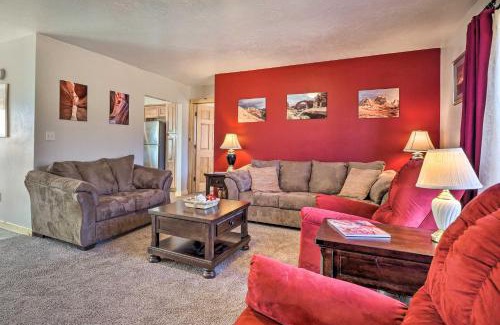 Kanab Apartment | Day Trip to Zion NP Rural Home with Red Rock Views