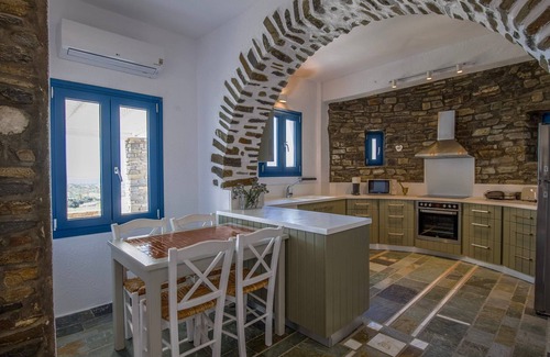 Nea Cryssi Akti Villa | Dazzling Paros Villa | 3 Bedrooms | Villa Contessa | Large Furnished Veranda.