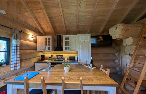 Gross Nemerow Cabin | Log Cabins Naturstamm Ferienhaus Müritz 12 - Feriendorf Tollensesee