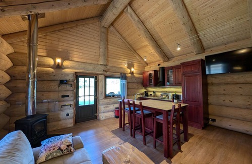 Gross Nemerow Cabin | Log Cabins Naturstamm Ferienhaus Tollensesee 10 - Feriendorf Tollensesee