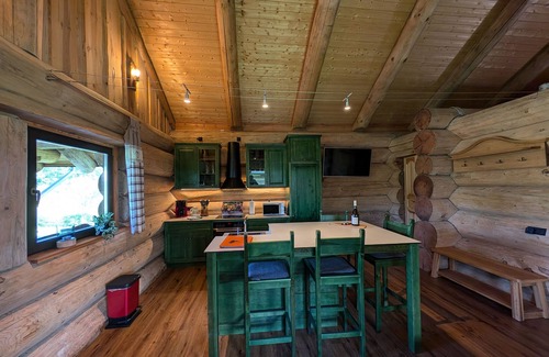 Gross Nemerow Cabin | Log Cabins Naturstammhaus Ostsee 14 - Feriendorf Tollensesee