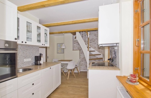 Thiessow Apartment | Beachfront, chic apartment with terrace - vacation apartment Silas