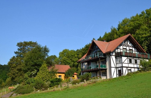 Poppenhausen Apartment | Apartment/Fewo3, shower, WC, 1 bedroom - Ferienhaus Abtsroda