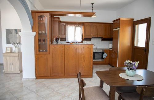 Leros House | Debbie's Holiday Home with sunset