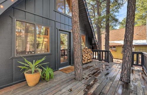 Munds Park House | Deck and Forest Views Munds Park A-Frame Cabin