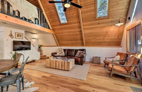 Munds Park House | Deck and Forest Views Munds Park A-Frame Cabin