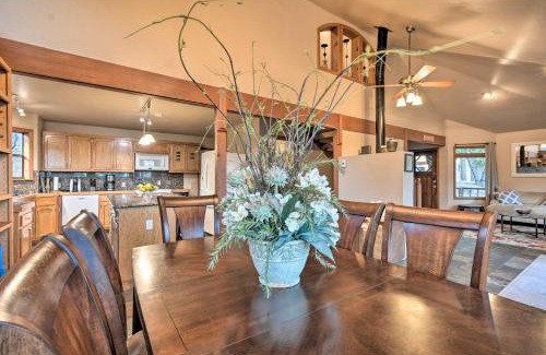 Arnold House | Deck and Grill Mtn Haven in Stanislaus Natl Forest