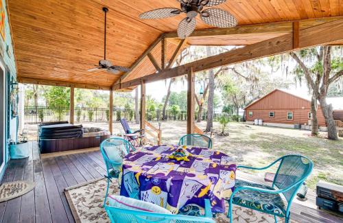 Inverness House | Deck and Hot Tub Lakeside Retreat in Inverness!