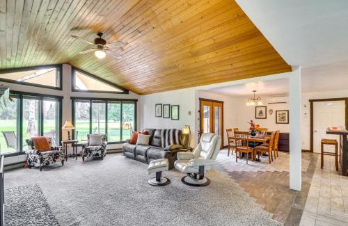 Libby House | Deck and Mtn Views Libby Home on Golf Course!