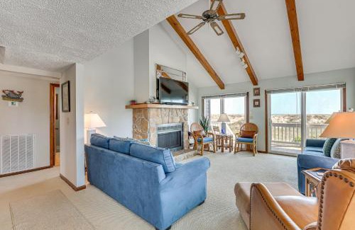 Yaupon Beach House | Deck and View Oceanfront Oasis in Oak Island!