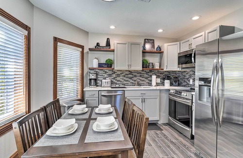 City Park West House | Deck + Fenced Yard: Capitol Hill Townhome