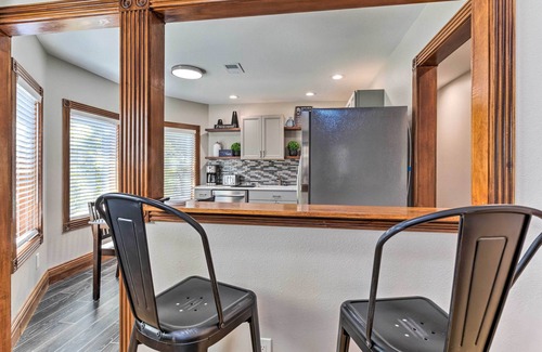 City Park West House | Deck + Fenced Yard: Capitol Hill Townhome