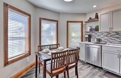 City Park West House | Deck + Fenced Yard: Capitol Hill Townhome
