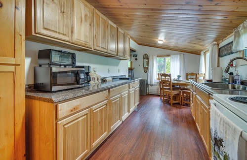 Magalloway Plantation Cabin | Deck + Fire Pit: Nature Lover's Retreat in Maine!