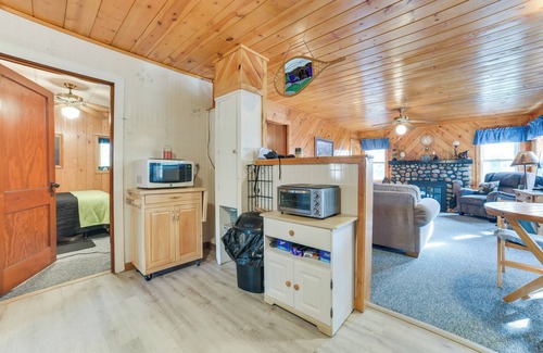 Harrison Cottage | Deck, Grill & Views: Lakefront Cottage in Harrison