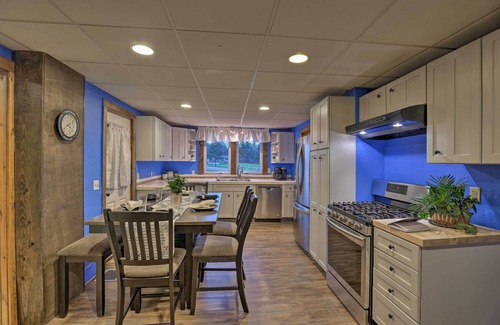 Ovid House | Deck & Hot Tub: Pet-Friendly Seneca Lake Home!