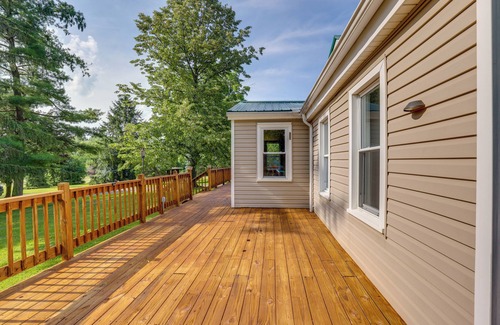 Ovid House | Deck & Hot Tub: Pet-Friendly Seneca Lake Home!