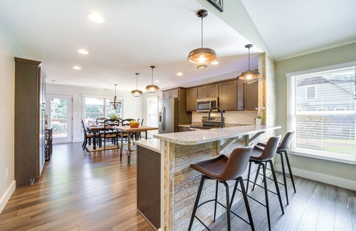 Cullowhee House | Deck + Mtn Views: Riverfront Cullowhee Home