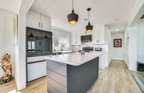 Long Lake Cottage | Deck & Scenic Views: Lakefront Cottage in Hale!