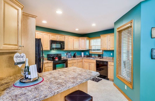 Locust Lake Village House | Deck & Screened Porch: Pocono Lake Vacation Rental